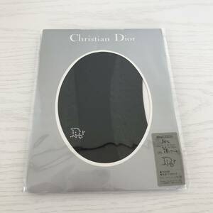 未使用■Christian Dior・クリスチャンディオール■パンティストッキング■レディース■ロゴ■ブラック■JM～L