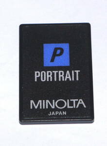 MINOLTA　αシリーズ用インテリジェントカード　PORTRAIT ポートレートカード