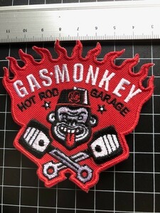 アイロンワッペン★ガスモンキー★GAS MONKEY