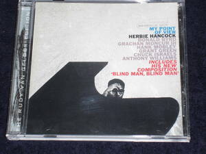 EU盤CD　Herbie Hancock ： My Point Of View 　（Blue Note 7243 5 21226 2 2）-Grant Green- THE RVG Edition Remastered　F JAZZ