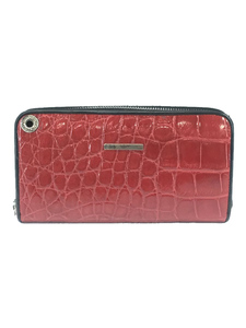 BILL WALL LEATHER◆長財布/レザー/RED/メンズ/BWW949