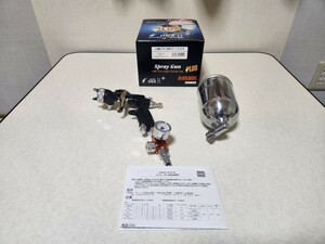 超美品　新古品　DEVILBISS デビルビス　LUNA MARK-II　R 246 +　プラサフ用　口径1.8 おまけのカップ、レギュレーター付き