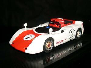 EBBRO 1/43 663 TOYOTA 7 JAPAN GP 1969 #2 White/Red