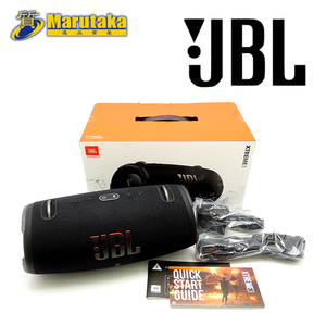 送料無料 ほぼ未使用 JBL Bluetooth スピーカー XTREME3 ブラック ショルダーストラップ 屋外 ポータブル 逸品質屋 尼崎 美品 a24k83
