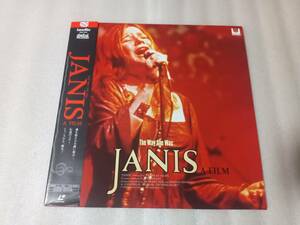 ゆうパック送料込　レーザーディスク　JANIS　ジャニス・ジョプリン　帯あり　パイオニアLDC　PILF-1179