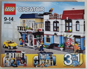 LEGO レゴ 31026 　クリエイター 3in1 バイクショップとカフェ　未開封