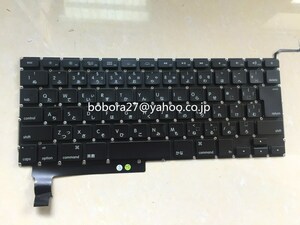 純正美品 apple Macbook Pro 15インチ A1286 2009-2012年 日本語キーボード MC721 mc723 MD322 MD318 　