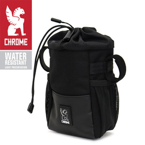 CHROME (クローム) BG327 DOUBLETRACK FEED BAG ダブルトラック フィード バッグ BLACK CH295