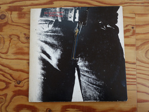 THE ROLLING STONES STICKY FINGERS スティッキーフィンガーズ LP P-８０９１S 当時物 オリジナル盤