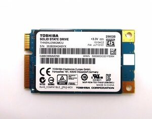 mSATA SSD 256GB TOSHIBA 1枚 @P017★