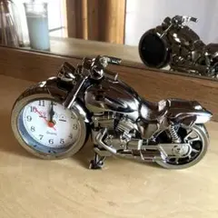 インテリア レトロ アンティーク バイク オートバイ 可愛い おしゃれ 置き時計