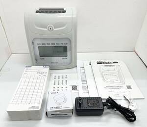 〈家電〉VOICE ヴォイス　タイムカードレコーダー VT-2000 付属品有　オフィス　事務用品【中古/現状品/通電確認済】004475-③ 