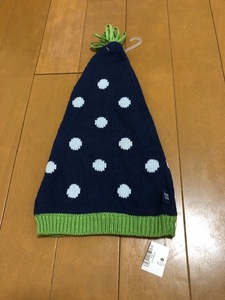 新品、GAP【ギャップ】の赤ちゃんニット帽子★580円即決★男の子、水玉、3か月