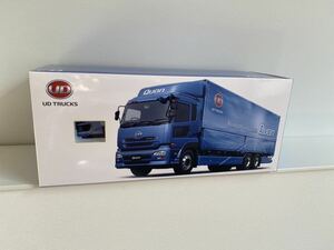 ★送料込み★ UDトラックス クオン 1/43 CD5ZA ミニカー UD TRUCKS Quon 国内仕様車 大型トラック ウィング車 非売品 未使用 激レア