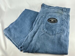 ★VERSACE ヴェルサーチ V2 CLASSICヴィンテージ ジーンズ ジーパン デニム パンツ メンズ サイズ36 ブルー S128