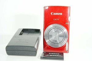 1円～ Canon デジタルカメラ IXY160 レッド 光学8倍ズーム IXY160(RE)