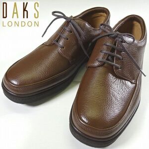 新品 マドラス製造 DAKS LONDON 日本製 本牛革 レザー ビジネスシューズ 靴 27cm 茶 madras ダックス ロンドン メンズ 男性 紳士用