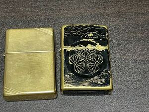 1円〜激安スタート ZIPPO ジッポー レプリカ 水戸黄門 喫煙具 オイルライター ゴールド 着火未確認 完全未確認 まとめセット