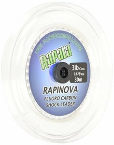 Rapala(ラパラ) リーダー ラピノヴァ ショックリーダー フロロカーボン 30m 0.8号 3lb クリア RFL30M3