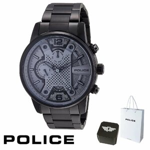 ２年保証 正規品 POLICE ポリス 腕時計 LANSHU ランシュウ PEWJK2203304 JK2203304ステンレス メンズ