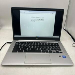 HP chromebook 14a-na0009TU/Celeron N4020/メモリ 4GB/SSD 32GB/14インチ/カメラ/タッチパネル/