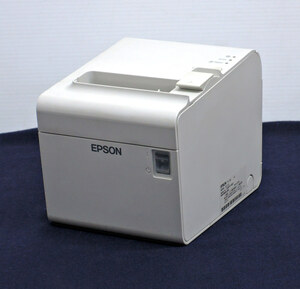 EPSON TM-T90II (121) TM902UE121 レシートプリンタ USB/有線LAN 58mm幅タイプ 本体のみ(AC無し) M313B エプソン