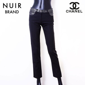 シャネル CHANEL パンツ size:36 ブラック