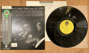 ■国内盤・帯付・ジャズLP■ Zoot Sims And Al Cohn With Cecil Collier / Either Way ズート・シムズ 