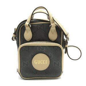 グッチ オフ ザ グリッド ショルダーバッグ ブランドオフ GUCCI ナイロン 2wayショルダーバッグ ナイロン/レザー 中古 メンズ レディース