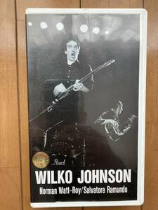 VHS　WILKO JOHNSON　Machine Gun Guitar　ウィルコ・ジョンソン