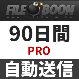 【自動送信】Fileboom PRO プレミアムクーポン 90日間 安心のサポート付【即時対応】