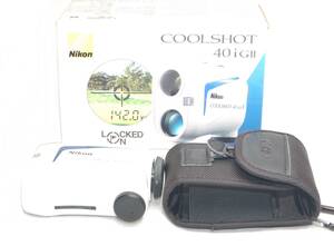 ◆新品級◆Nikon ニコン COOLSHOT 40iGII LCS40IGII ゴルフ用レーザー距離計 40iG II 40iG2 40iG 2 40iGⅡ 40i 40iG Ⅱ LCS40IG2 LCS40IGⅡ