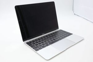 ★☆全額返金保証！最速発送！【MacBook 2017 12インチ Core m3 /8GB /256GB シルバー 動作確認済】★☆（202403-17814-PCkaitori）