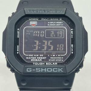 T230-C6-597 CASIO カシオ G-SHOCK Gショック GW-M5610 メンズ腕時計 タフソーラー 黒 ブラック PROTECTION 稼働