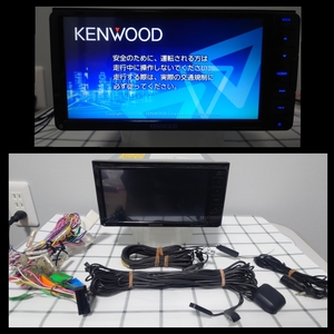 MDV-D504BTW 2016年地図 マイク付き メモリーナビ Bluetooth/地デジフルセグ/DVD/SD/USB/録音 KENWOOD　ケンウッド　