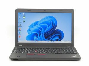 最新Win11Pro/カメラ内蔵/中古/15型/ノートPC/新品SSD256GB/8GB/5世代i5/Lenovo　E550 新品無線マウス MS office2021ProPlus搭載