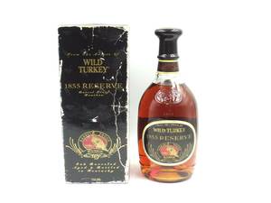 ◇WILD TURKEY/ワイルドターキー/1855/RESERVE/リザーブ/バレルプルーフ/750ml/54.8％/ウイスキー/バーボン/箱付き/未開栓