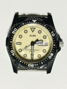 SEIKO ALBA V733-6C00 セイコー アルバ メンズウォッチ 腕時計 稼働品 ②