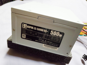 KRPW-L5-500W/80+ 中古 玄人志向