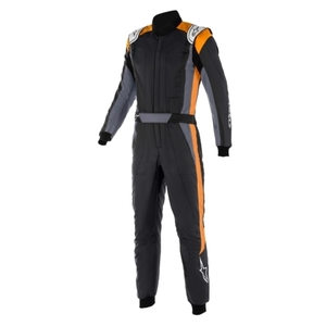 alpinestars アルパインスターズ レーシングスーツ GP PRO COMP V2 SUIT サイズ54 1204 BLACK ASPHALT ORANGE FLUO [FIA8856-2018公認]