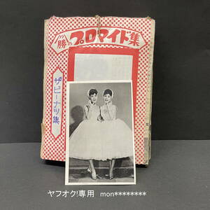 ■□　昭和　駄菓子屋　□■　　『　ザピーナッツ　』　　プロマイド　　未開封