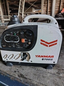 YANMAR G900isインバーター発電機 未整備 建設機械 ヤンマー建機 インバーター 発電機