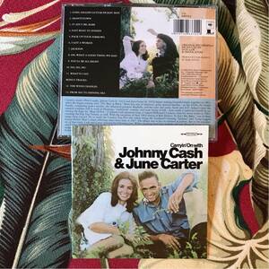 JOHNNY CASH & JUNE CARTER CD CARRYIN’ On with ジョニーキャッシュ