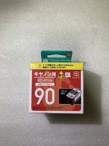 送料220円 【即決】エコリカ 互換インク Canon キャノン bc-90 ブラック☆