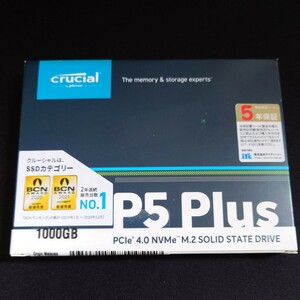 Crucial P5 Plus 1TB(1000GB) CT1000P5PSSD8JP 領収書付属