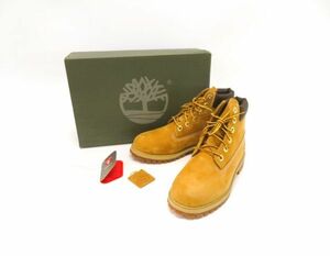 hawi1582-1 128 未使用 Timberland ティンバーランド ブーツ 靴 シューズ キャメル 12909 A1630 24cm