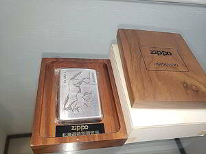 ZIPPO 北海道特別限定　馬　草原　シリアルナンバー有り　1997年製
