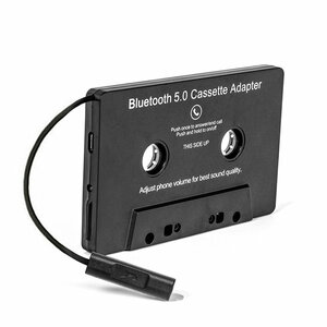 Bluetoothカセットアダプタ Bluetooth5.0 ミニマイク内蔵 ワイヤレスオーディオレシーバー 使用簡単 USB充電式 ハンズフリー GWBCAA100