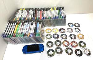 【ジャンク品/100】PSP 本体 ソフトまとめ 黒子のバスケ ゴッドイーター 他 プレイステーション・ポータブル