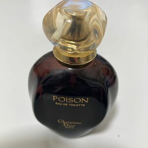 12236　Christian Dior クリスチャン ディオール POISON プワゾン EDT 50ml 香水 フレグランス 　残7割
